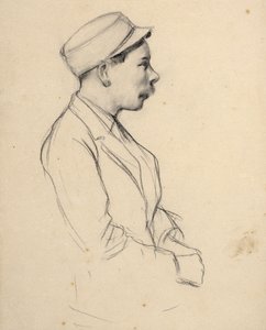 Retrato de um homem de Santiago Rusiñol